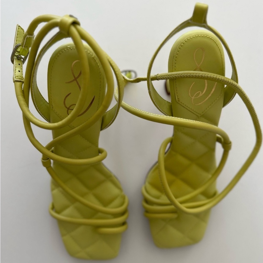 Sam Edelman Women's Heeled Sandal size 9 Kiwi NWT